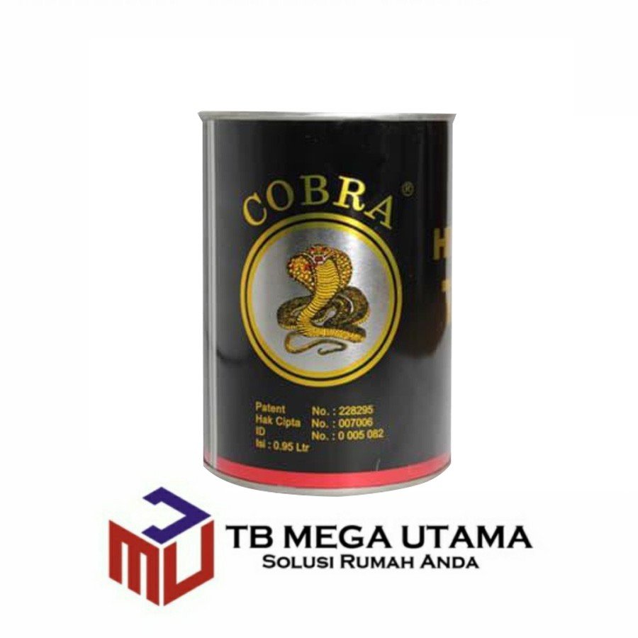 Thinner Cobra Hitam Liter L Pengencer Cat Mega Utama Group