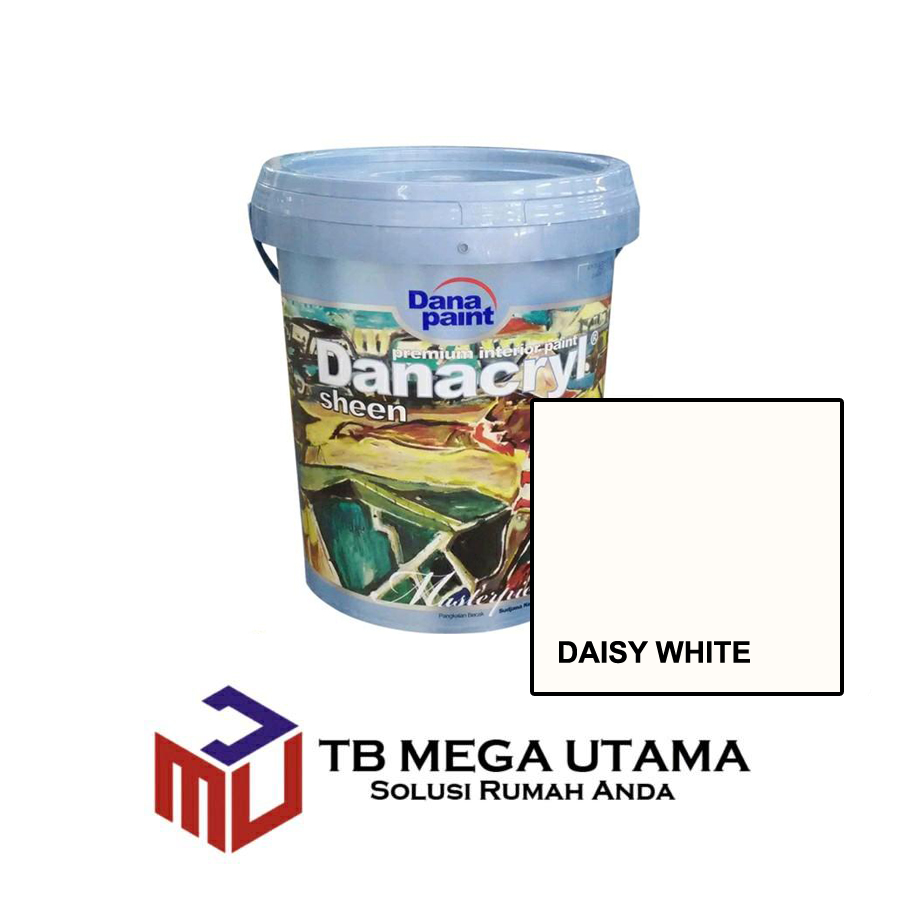 Danapaint Danacryl Sheen Daisy White 2,5 Liter | Cat Decorative Tembok Interior