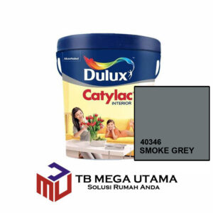 Dulux Catylac Interior 40346 Smoke Grey 5 Kg | Cat Decorative Tembok Dalam