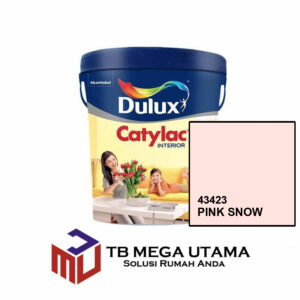 Dulux Catylac Interior 43423 Pink Snow 5 Kg | Cat Decorative Tembok Dalam