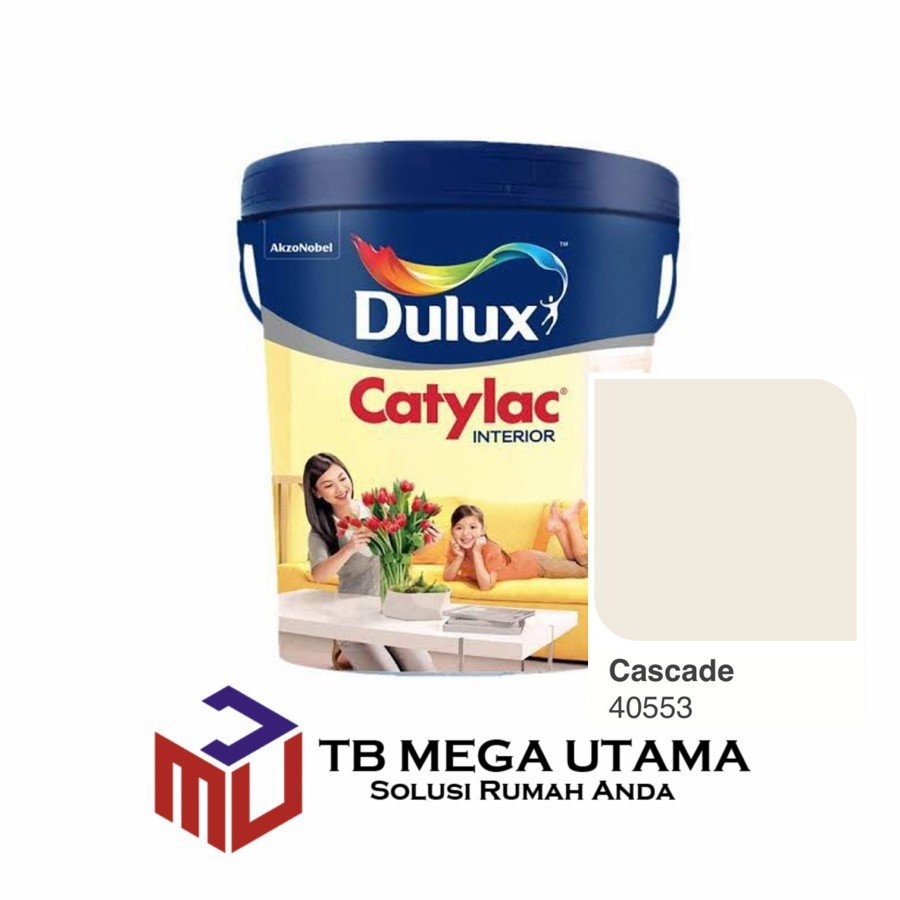 Dulux Catylac Interior Cascade 40553 5 Kg Cat Dinding Interior Mega Utama Group 7222