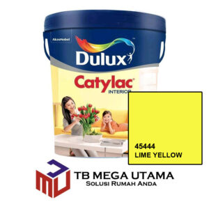 Dulux Catylac Interior 45444 Lime Yellow 25 Kg | Cat Decorative Tembok Dalam