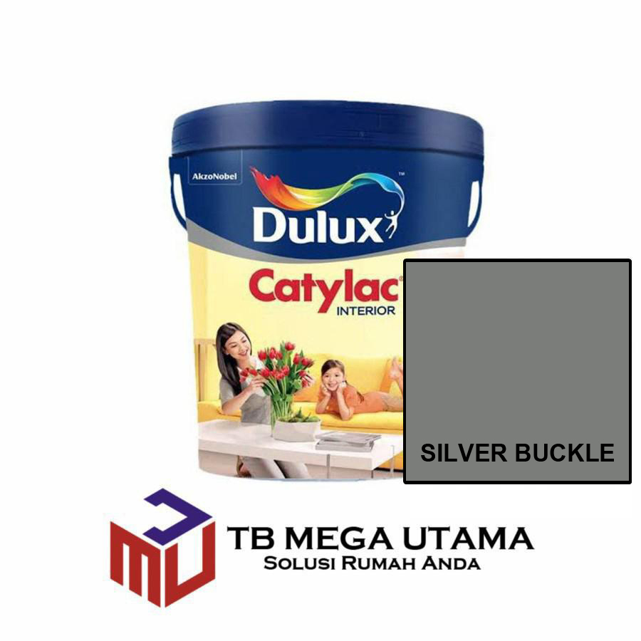 Dulux Catylac Interior Silver Buckle 5 Kg | Cat Decorative Tembok Dalam