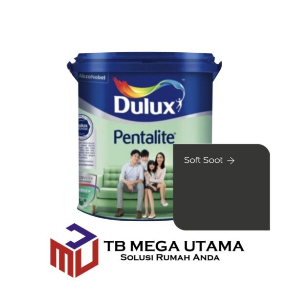 Dulux Pentalite Antibac Soft Soot 2,5 Liter | Cat Decorative Tembok Interior