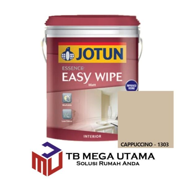 Jotun Easy Wipe Cappuccino 1303 18 Liter | Cat Decorative Interior