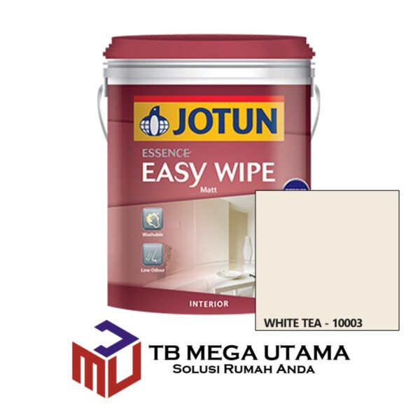 Jotun Easy Wipe White Tea 18 Liter | Cat Decorative Interior
