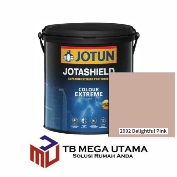 Jotun Jotashield Extreme 2992 Delightful Pink 2,5 Liter | Cat Decorative Tembok Eksterior