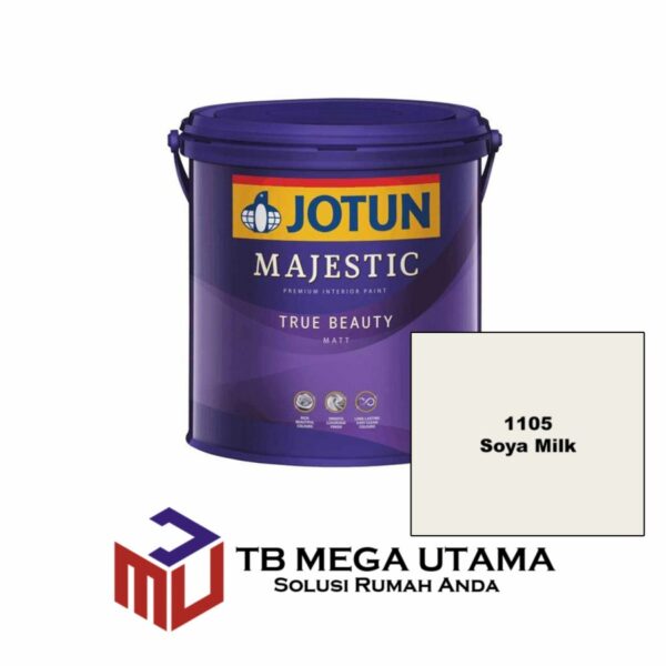 Jotun Majestic True Beauty Matt 1105 Soya Milk 2,5 Liter | Cat Decorative Tembok Interior