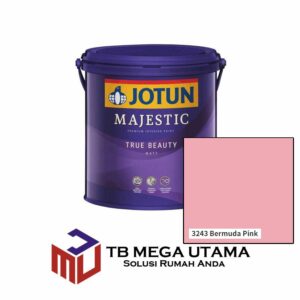 Jotun Majestic True Beauty Matt 3243 Bermuda Pink 2,5 Liter | Cat Decorative Tembok Interior