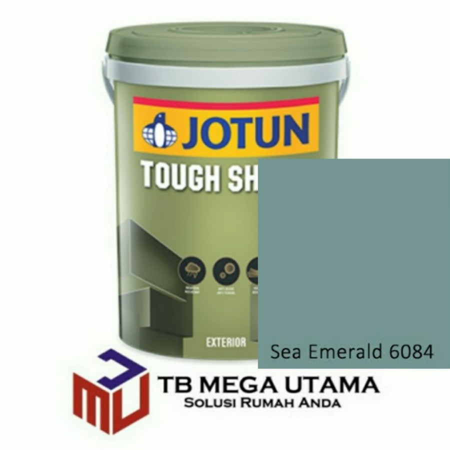 Jotun Tough Shield 6084 Sea Emerald 18 Liter | Cat Tembok Eksterior