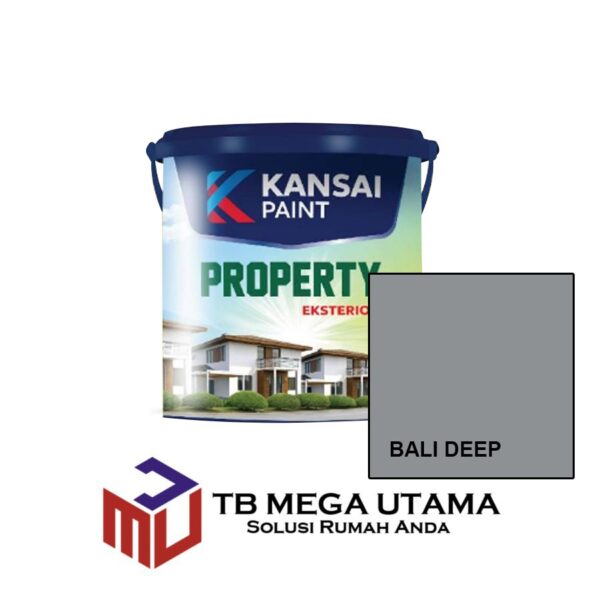 Kansai Paint Property Eksterior Bali Deep 5 Kg | Cat Tembok Eksterior