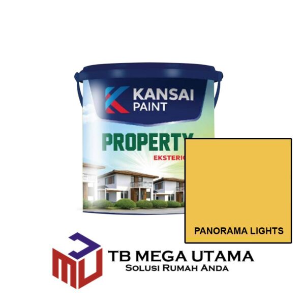 Kansai Paint Property Eksterior Panorama Lights 5 Kg | Cat Tembok Eksterior