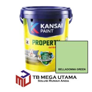 Kansai Paint Property Interior Belladonna Green 25 Kg | Cat Decorative Tembok Interior