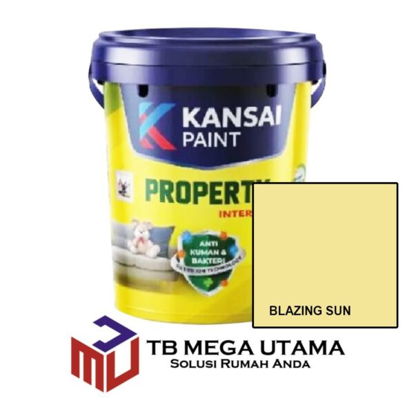 Kansai Paint Property Interior Blazing Sun 25 Kg | Cat Decorative Tembok Interior