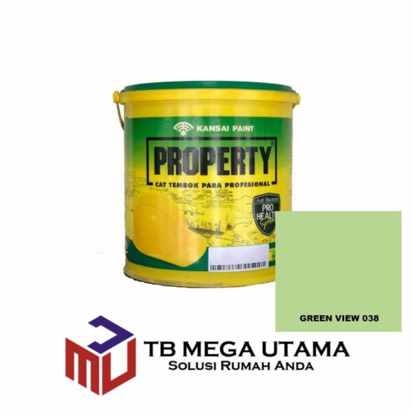 Kansai Paint Property Interior Green View 038 5 kg | Cat Dinding Interior
