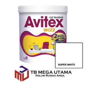 Avian Avitex Wizz Super White 25 Kg | Cat Decorative Tembok Interior