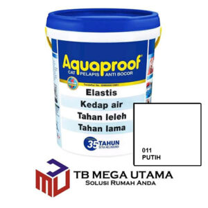 Aquaproof Putih 011 20 Kg | Cat Waterproofing Pelapis Anti Bocor