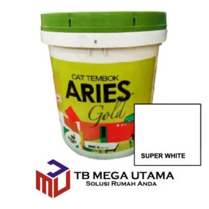 Aries Gold Super White 18 Kg | Cat Decorative Tembok Interior