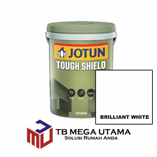 Jotun Tough Shield Brilliant White 3,5 Liter | Cat Tembok Eksterior