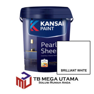 Kansai Paint Pearlsheen Anti Virus Brilliant White 20 Liter | Cat Decorative Tembok Interior
