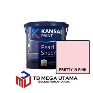 Kansai Paint Pearlsheen Anti Virus Pretty in Pink 2,5 Liter | Cat Decorative Tembok Interior