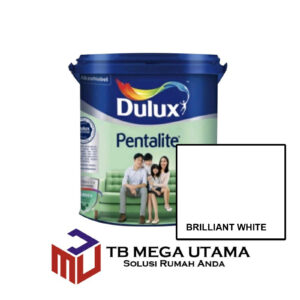 Dulux Pentalite Antibac Brilliant White 2,5 Liter | Cat Decorative Tembok Interior