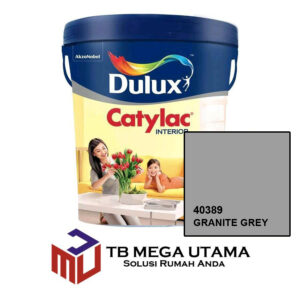 Dulux Catylac Interior 40389 Granite Grey 25 Kg | Cat Decorative Tembok Dalam