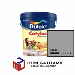 Dulux Catylac Interior 40389 Granite Grey 5 kg | Cat Decorative Tembok Dalam