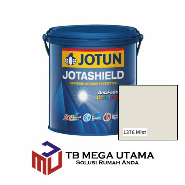 Jotun Jotashield AntiFade 1376 Mist 2,5 liter l Cat Decorative Tembok Eksterior