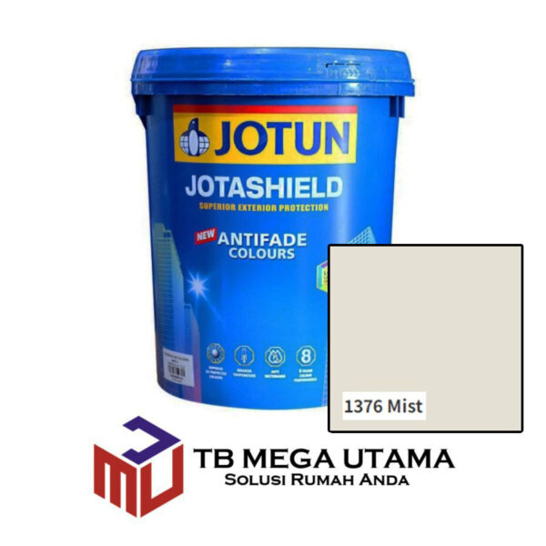 Jotun Jotashield AntiFade 1376 Mist 20 liter l Cat Decorative Tembok Eksterior