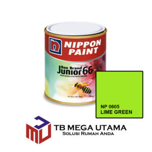 Nippon Bee Brand Junior 66 NP 0605 Lime Green 0,94 Liter | Cat Kayu dan Besi Interior Eksterior