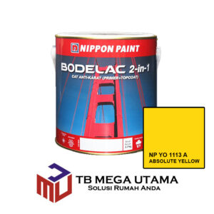 Nippon Paint Bodelac 2 in 1 NP YO 1113 A Absolute Yellow 2,7 Kg | Cat Besi Anti Karat