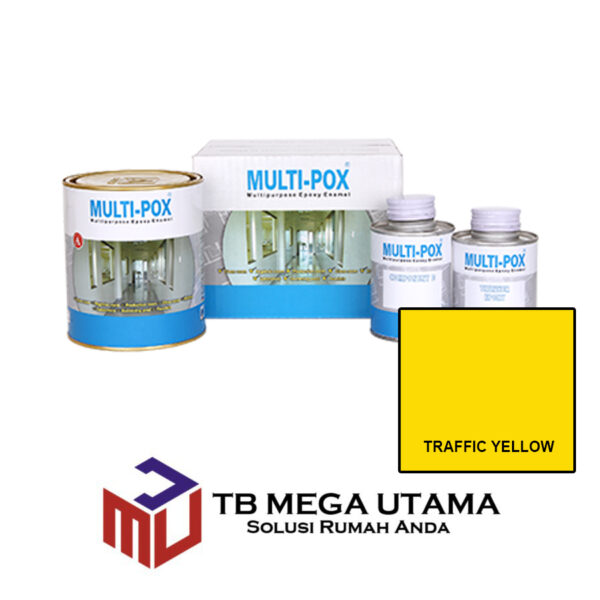Propan Multipox MX-99 Traffic Yellow 1 Liter Set | Cat Epoxy 2 Komponen