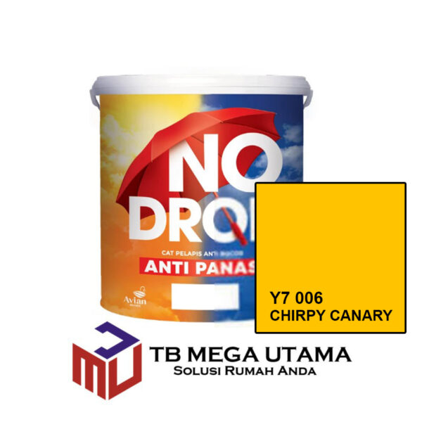No Drop Anti Panas Y7 006 Chirpy Canary 3,2 Liter | Cat Pelapis Anti Bocor Dinding Interior Eksterior
