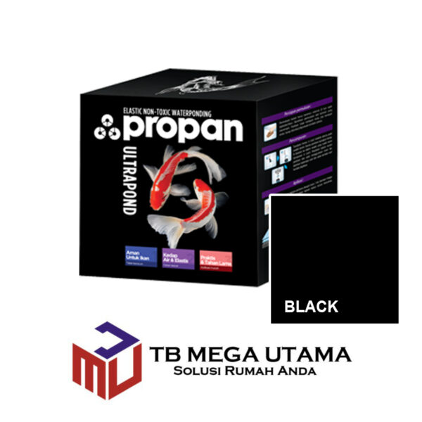 Propan Ultrapond UP-940 Black 2,5 Kg Set | Cat Kolam Pelapis Anti Bocor Waterproofing