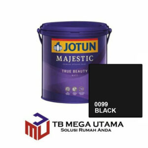 Jotun Majestic True Beauty Matt 0099 Black 2,5 Liter | Cat Decorative Tembok Interior