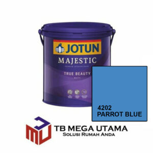 Jotun Majestic True Beauty Matt 4202 Parrot Blue 2,5 Liter | Cat Decorative Tembok Interior