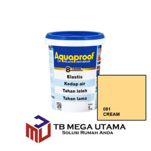 Aquaproof Cream 081 1 Kg | Cat Waterproofing Pelapis Anti Bocor