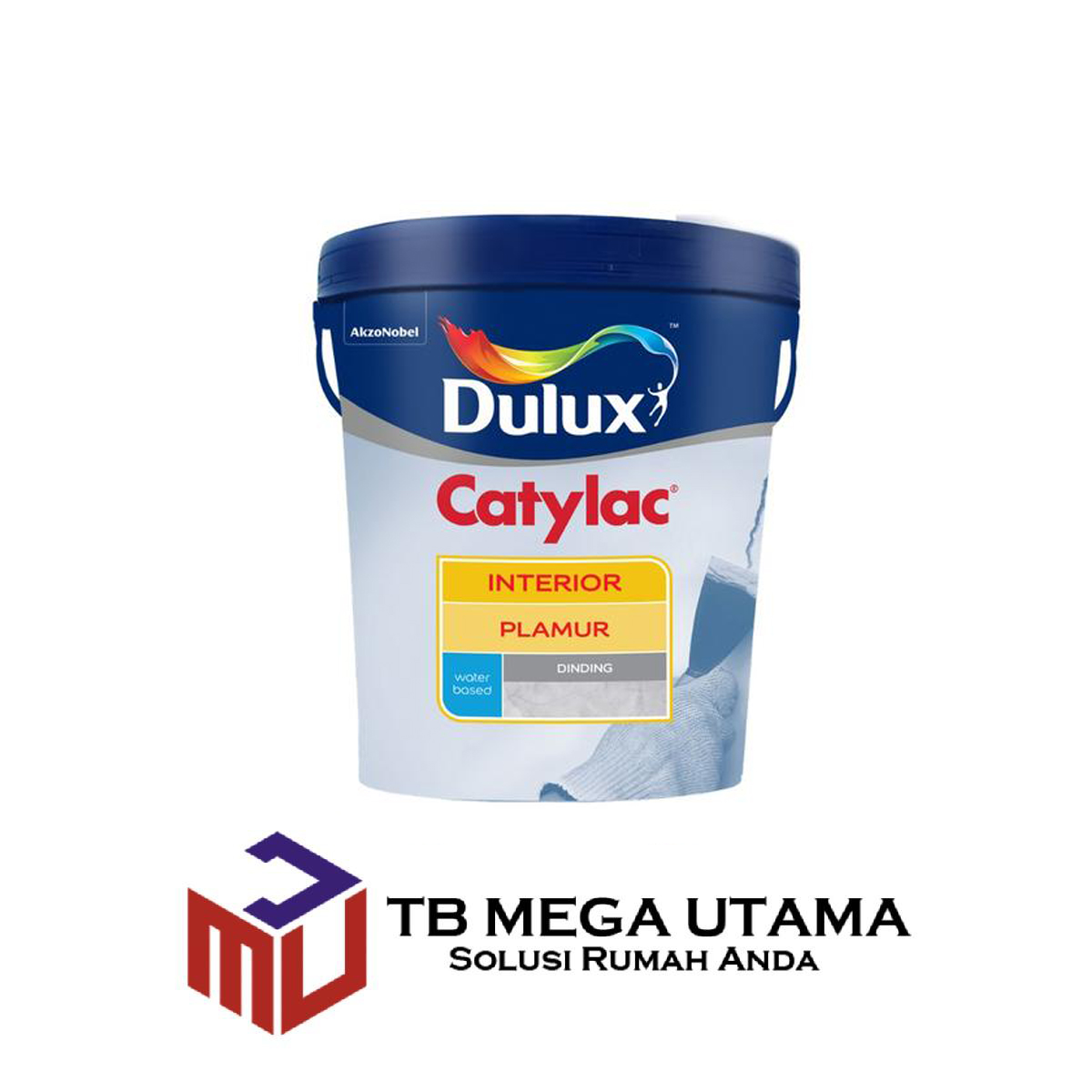 Dulux Catylac Plamur Interior 5 Kg | Plamir Dempul Decorative Tembok Dalam
