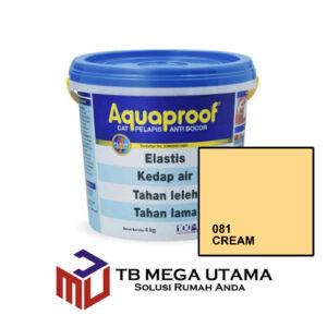 Aquaproof Cream 081 4 Kg | Cat Waterproofing Pelapis Anti Bocor