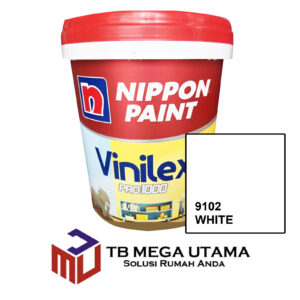 Nippon Vinilex Pro 1000 Putih 9102 White 20 Kg SUPER KENTAL | RM | Cat Decorative Tembok Interior