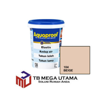Aquaproof Beige 104 1 Kg | Cat Waterproofing Pelapis Anti Bocor
